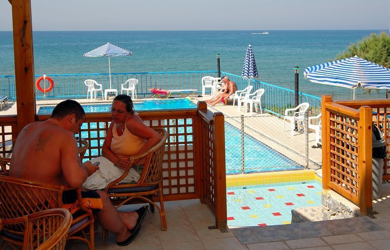 Danaos Beach Apartments Szfáka Kültér fotó